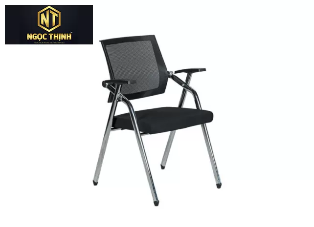 Ghế họp khung tựa bọc vải lưới, ghế có thể gấp gọn và xếp lồng lại với nhau GL402TB